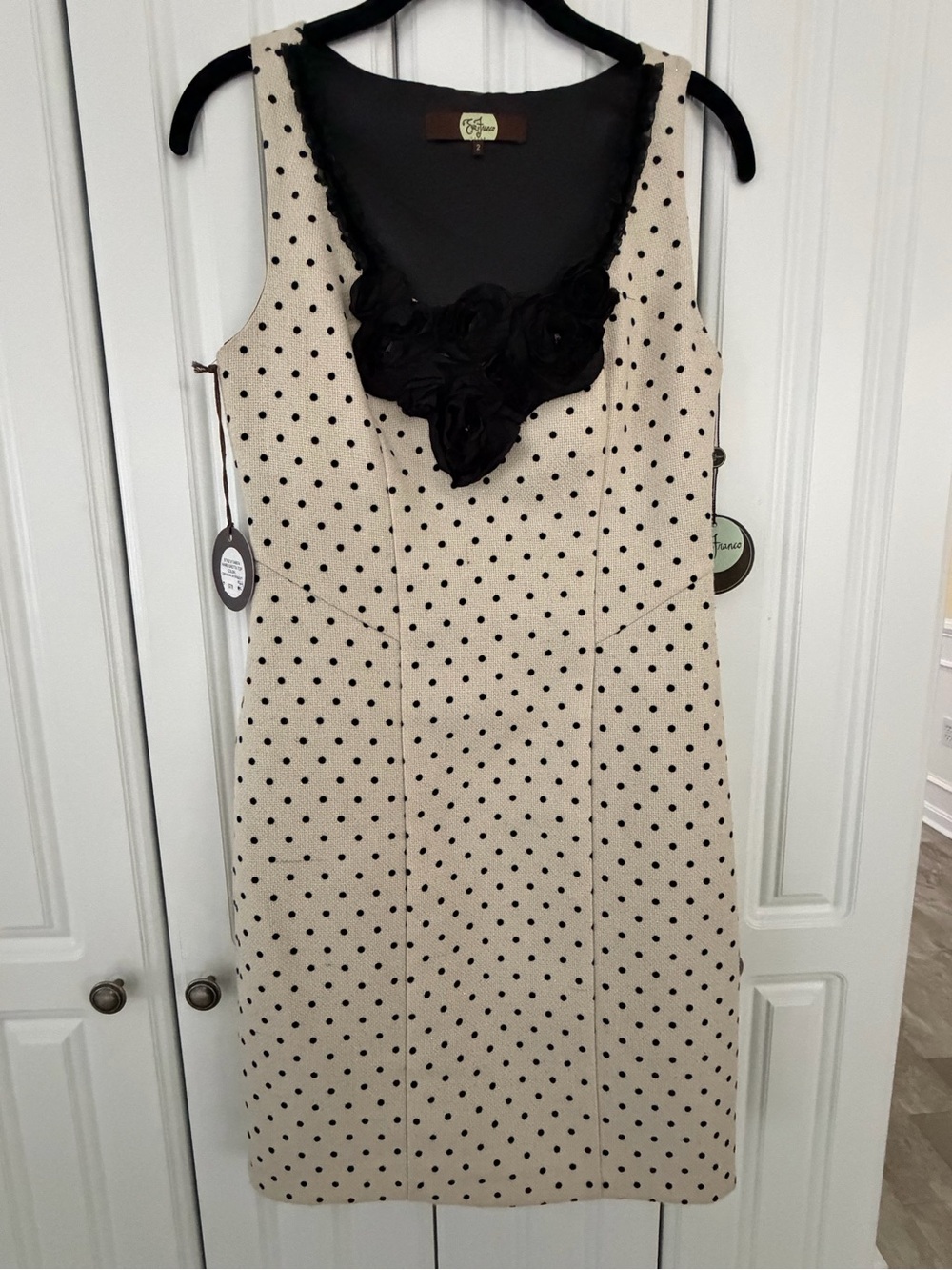 Eva Franco polka dot Dress Size 2